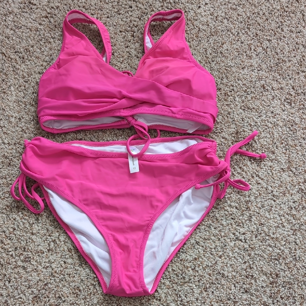 Pink Bikini Set Beachsissi Size M
